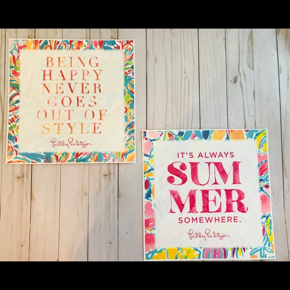 Lilly Pulitzer decor. Lilly Pulitzer, home decor. - Picture 2 of 3